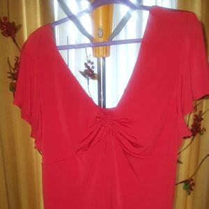 Cute Red... sexy top! Plus sz!